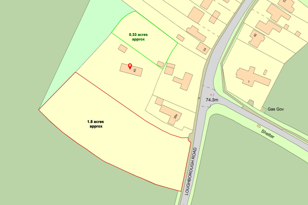 Potential Development Site 40 Loughborough Road Hoton Loughborough LE12 5SF
