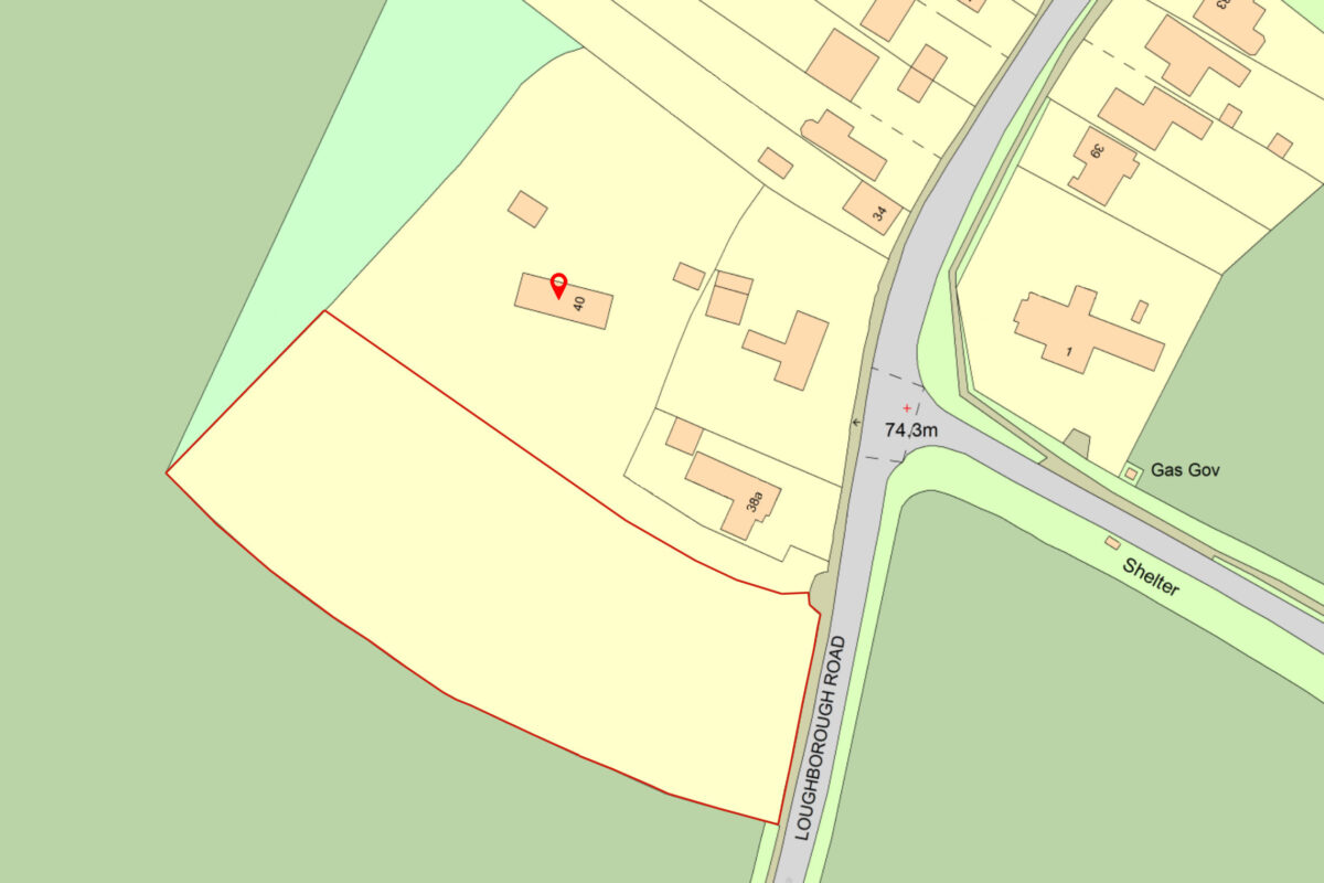 Potential Development Site 40 Loughborough Road Hoton Loughborough LE12 5SF